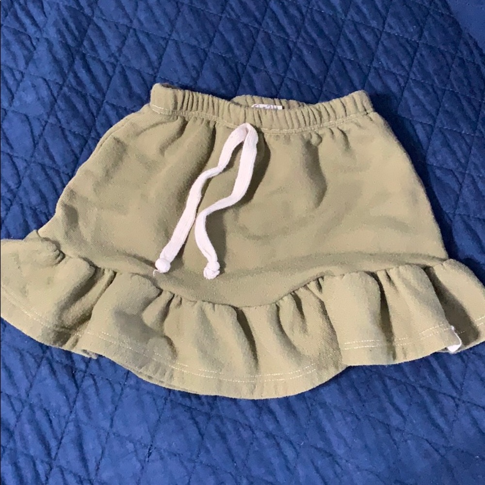 Lulu + Roo ruffle skirt
